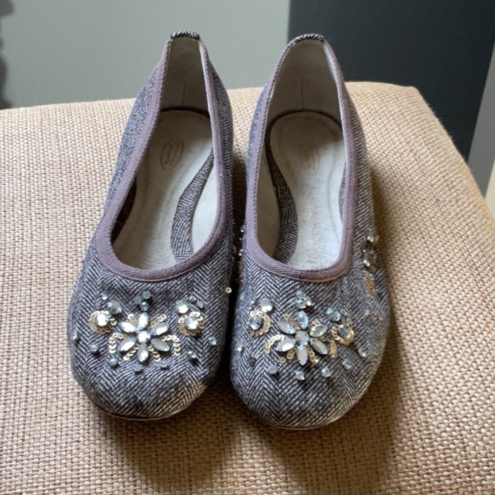Talbots herringbone flats